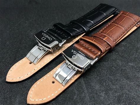 how much are omega watch straps|omega 20mm leather strap.